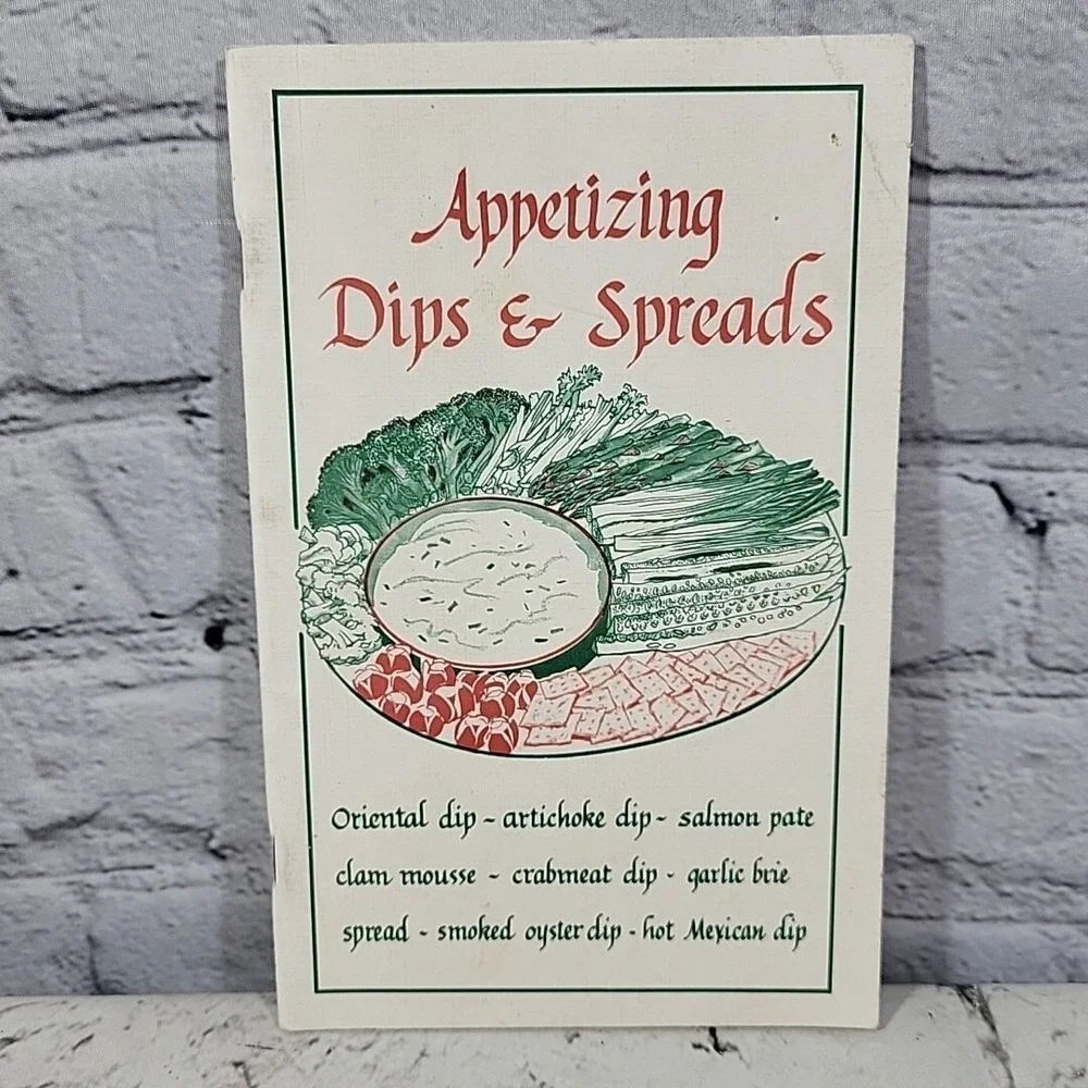 Appetizing Dips & Spreads Cookbook Paperback by‎ Wellspring 1980s